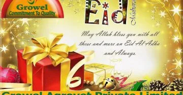 Eid Mubarak,Growel Agrovet Private Limited