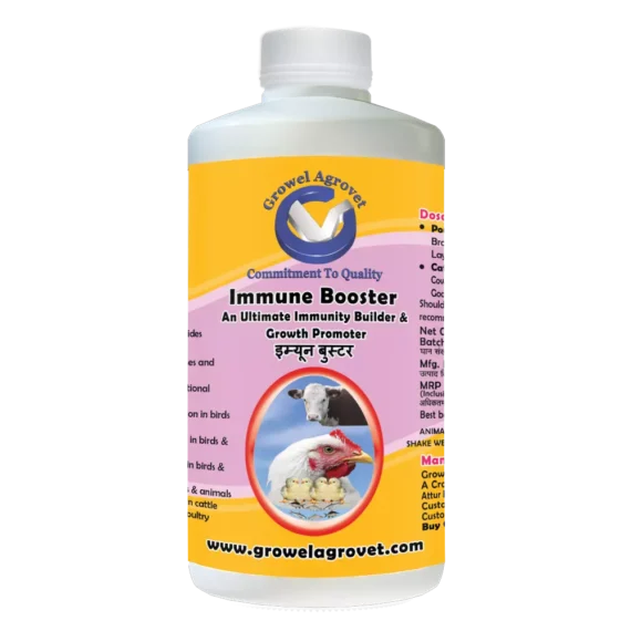 Immune Booster: An ultimate immunity builder and growth promoter for birds and animals