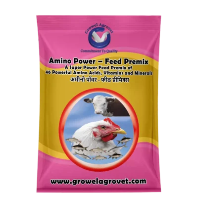 Feed Premix: A Super Power Feed Premix with 46 Amino Acids, Vitamins and Minerals for Aquaculture,Poultry, Cattle, Horses, Pigs, Goats and Sheep