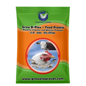 Grow B-Plex - Feed Premix: Vitamins & Minerals Feed Premixes with 19 Compositions for Aquaculture,Fish and Prawns