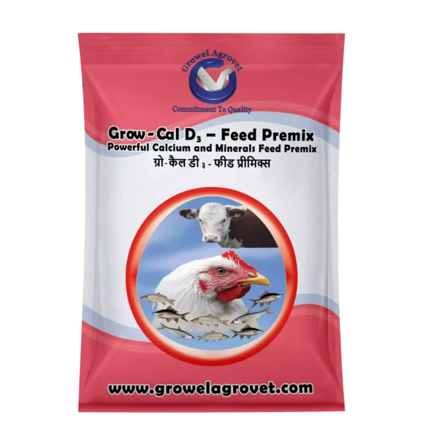 Grow-Cal D3 - Feed Premix: Calcium & Minerals Feed Premix