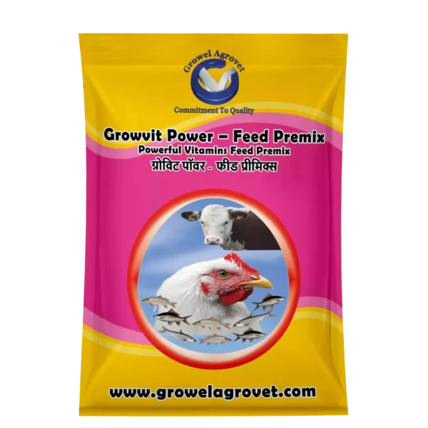 Growvit Power - Feed Premix: Powerful Vitamins Feed Premix