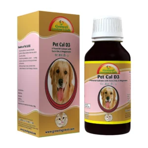 Pet Cal D3 - A Powerful Calcium for Dogs and Cats  with Zinc and Magnesium
