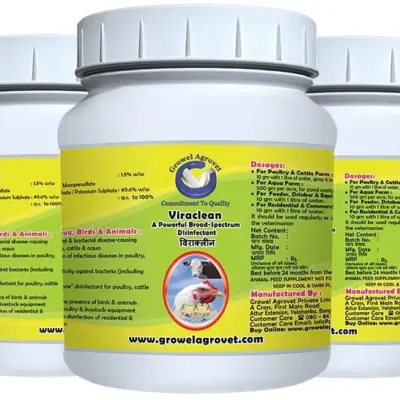 Viraclean – A Powerful Broad Spectrum Disinfectant for Aquaculture,Fish and Prawns