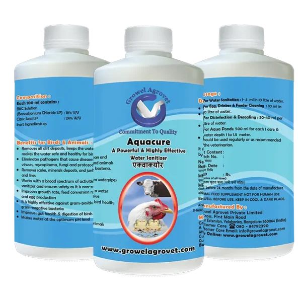 Water Sanitizer and Acidifier for Aquaculture,Poultry, Cattle, Horses, Pigs, Goats, Sheep, Birds, and Pigeons