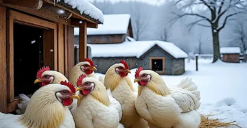 Poultry Farming in Winter