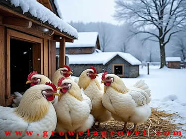 Poultry Farming in Winter